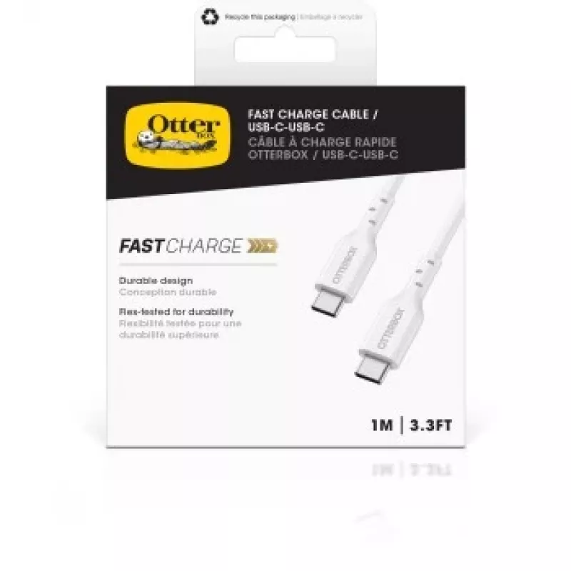 Cable USB-C a USB-C OTTERBOX 78-81359, 24 pines, 1 m, 3 A