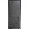 Caja de ordenador Inter-Tech ATX IT-8862 Plaid, Color Negro