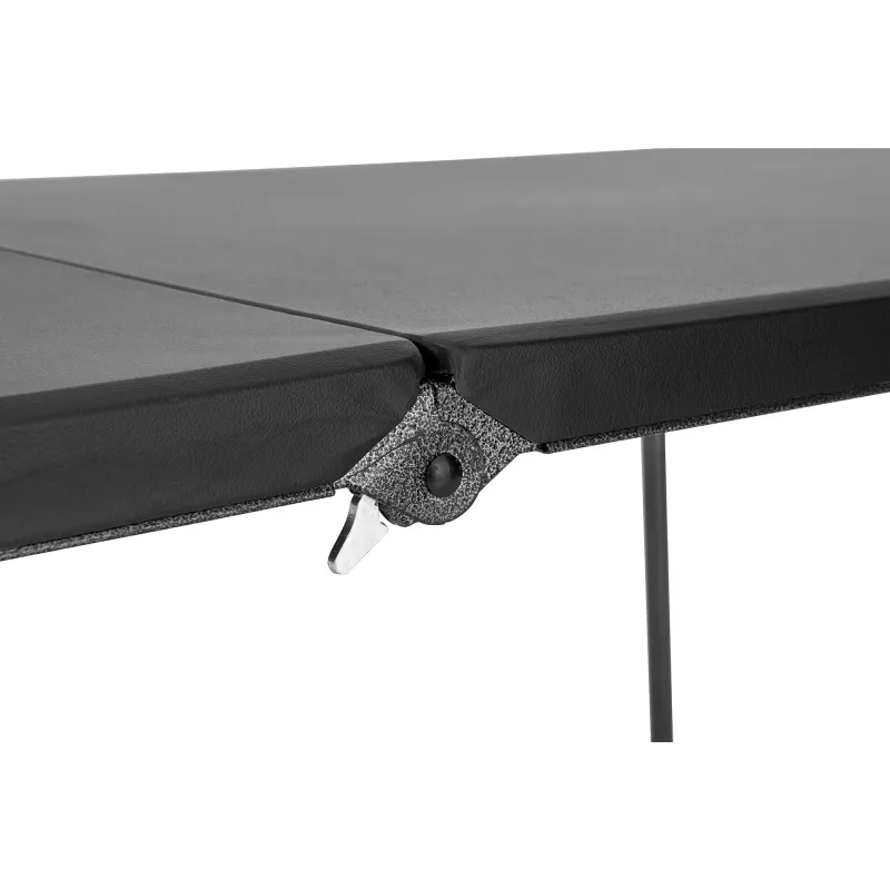 Mesa de camping Coleman 2199848 negra polipropileno acero 760 mm x 1830 mm