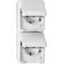 Merten MEG2328-8019. Corriente (máxima): 16 A. Ancho: 73 mm, profundidad: 60 mm, altura: 165 mm (4074949)