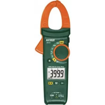 Extech MA443 Multímetro de mano, pinza amperimétrica digital CAT III 600 V visualización (cuentas): 4000 (MA443)