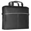 Funda para portátil DEFENDER Lite 39,6 cm (15,6 inch) negro/gris, poliéster, cremallera, asa de transporte, correa de hombro extraíble