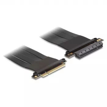 Tarjeta riser DeLOCK PCI Express x8 macho a ranura x8 con cable de 60 cm