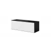 Conjunto de muebles de salón Cama ROCO 3 (2xRO3+2xRO4+2xRO1) negro/negro/blanco