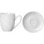 Platillo de espresso de porcelana ritzenhoff & breker Snap BIANCO – apto para lavavajillas, modelo 78763