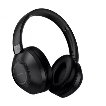 Auriculares Vention NBBB0 SoundMate S11 — auriculares inalámbricos Bluetooth 5.3 de gancho, estuche de carga 400 mAh, hasta 20 h, negro