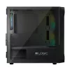 Carcasa de ordenador Logic Concept Portos Mini ARGB Micro ATX Negra