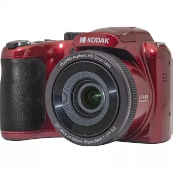 Cámara compacta Kodak PIXPRO AZ255 1/2,3 16,35 MP BSI CMOS 4608 x 3456 píxeles roja (AZ255RD)