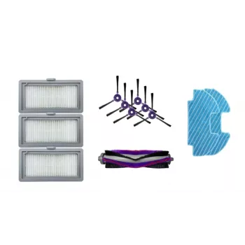 Set de piezas de repuesto Midea I5C — 6 cepillos laterales y 3 filtros HEPA