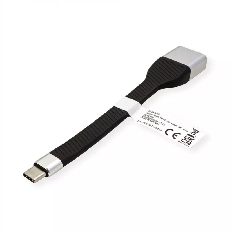 ROTRONIC-SECOMP Roline - Cable adaptador - USB-C (M) a DisplayPort (H)