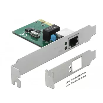 DeLOCK 90381 Tarjeta Gigabit LAN PCI Express x1, 1x RJ45, RTL8111