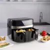 Taurus Air Fry Digital Duo Doble 9 L 2200 W freidora de aire negro