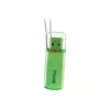 Memoria USB Silicon Power Helios 101 — 8 GB, USB 2.0, Type-A, verde, diseño con tapa