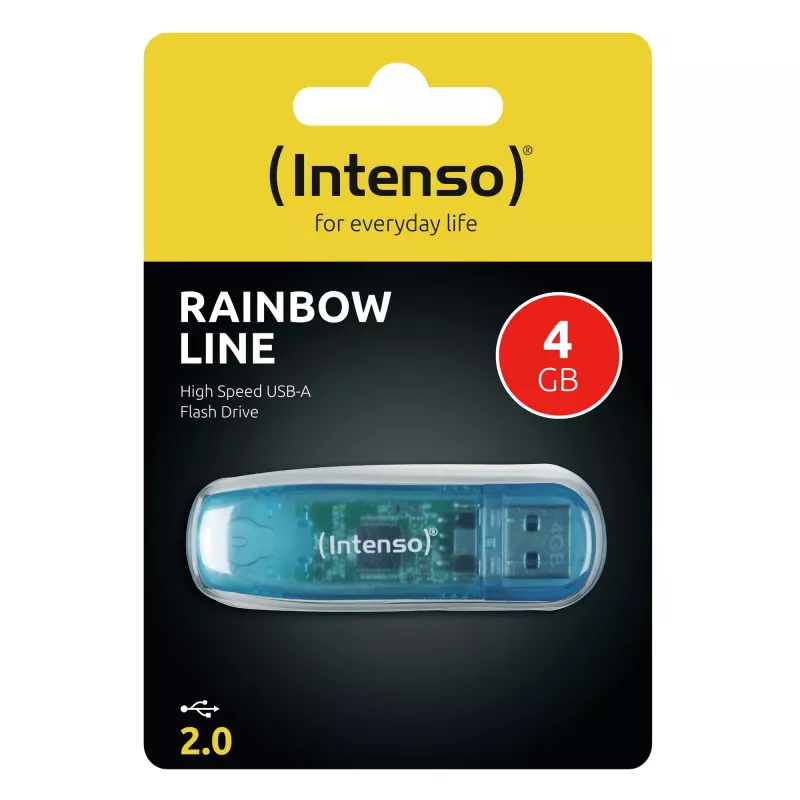 Memoria USB Intenso 4 GB USB Type-A 2.0 azul
