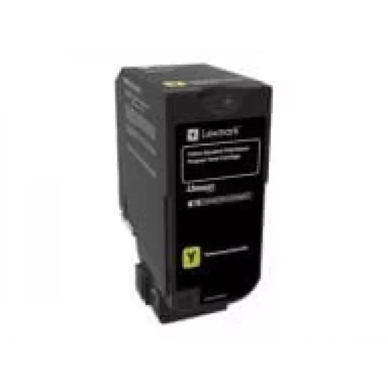 Lexmark 74C2SY0 - tóner amarillo - para CS720de, CS720dte, CS725de, CS725dte, CX725de, CX725dhe, CX725dthe