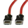 Roline - Cable HDMI con Ethernet - HDMI macho a HDMI macho - 1 m - Doble aislamiento