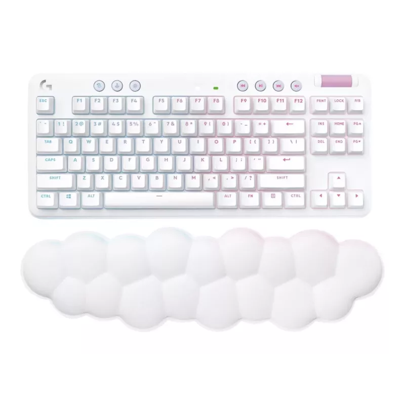 Logitech G715 teclado gaming inalámbrico - Off blanco - Fra - Central (920-010459)
