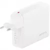 Cargador rápido de interior 4smarts 545200 — 200 W, 4× USB-C, 100–240 V, cable de 1,5 m, blanco