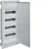 Hager Volta VU48NE cuadro eléctrico empotrable, 4 filas, 48 módulos, IP30, puerta metálica, 348×755,5×98 mm, blanco