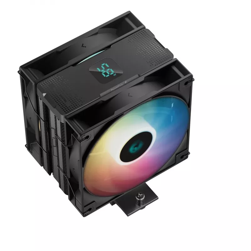 DeepCool AG400 Digital Plus Disipador de aire para procesador 12 cm negro 1 unidad