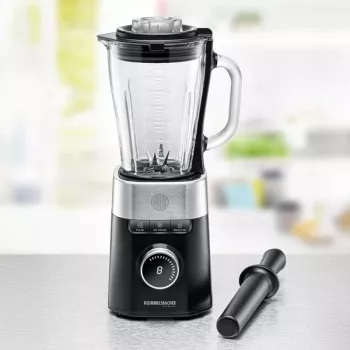 Batidora de pie Rommelsbacher MX 1260 — 1200 W, 1,5 L, negro/acero inoxidable