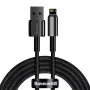 Cable Lightning Baseus CALWJ-A01 2 m negro 2,4 A