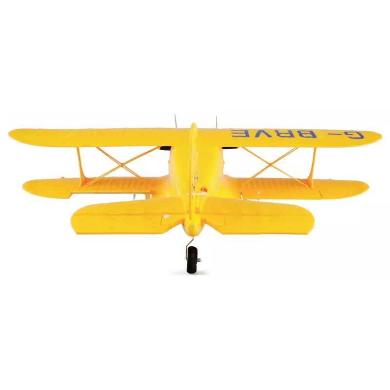 Avión RC Amewi AMXFlight Beech D17s 3D/6G RTF — amarillo, modelo listo para volar