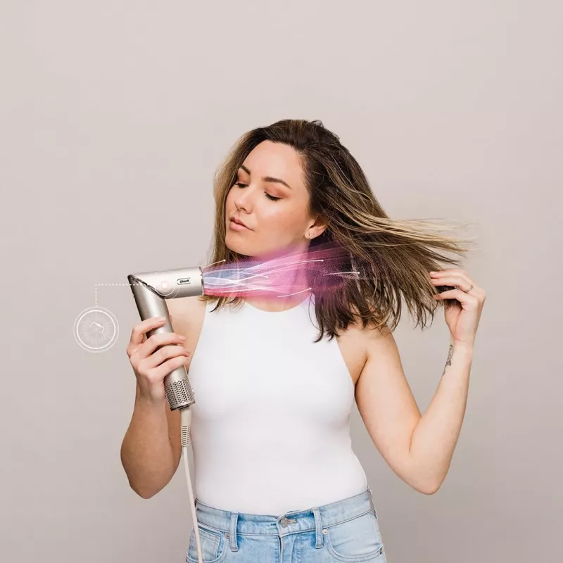 Shark FlexStyle 5 en 1 Air Styler y secador de pelo con rizadores automáticos, cepillo plano, cepillo ovalado, boquilla, difusor, bolsa de almacenamiento, sin daños térmicos