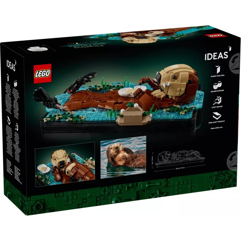 LEGO IDEAS 21366 Nutrias nadadoras
