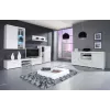 Aparador Cama SAMBA blanco/blanco brillante