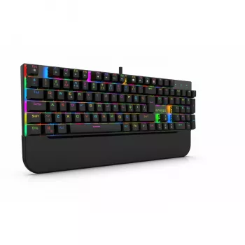 Teclado gaming Incase IKG-443 mecánico, RGB, distribución alemana
