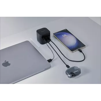 Fuente de alimentación 1XUSB-A/1XUSB-C/SCHWARZ 7806522 Intenso