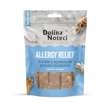 Snacks masticables blandos Dolina Noteci Smart Chews Allergy Relief para perros, 7 uds.