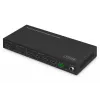 DIGITUS DS-55358 controlador de videowall HDMI, 4 pantallas, salida 4K/30Hz, entrada 4K/60Hz mediante HDMI 2.0 / USB-C (DP 1.2a), RS232, mando a distancia, negro
