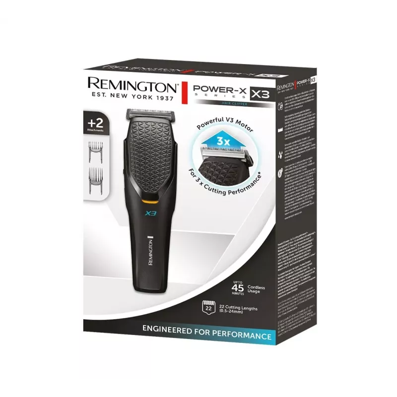 Remington Power-X HC3000 Cortapelos, negro