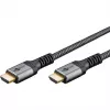 Goobay 65263 Cable HDMI 5 m HDMI Tipo A (estándar) Gris (65263)