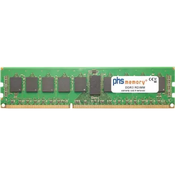 PHS-memory 8GB memoria RAM compatible con Supermicro X10QBi (tarjeta de memoria MEM1) DDR3 RDIMM 1600MHz PC3L-12800R (SP388942)