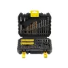 Juego de herramientas manuales STANLEY STA88546 — set universal de 50 piezas con brocas y herramientas de taller con maletín, apto para madera