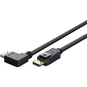 Cable DisplayPort WENTRONIC 77052 – DisplayPort 1.4, 54 Gbit/s, hasta 8K 144 Hz