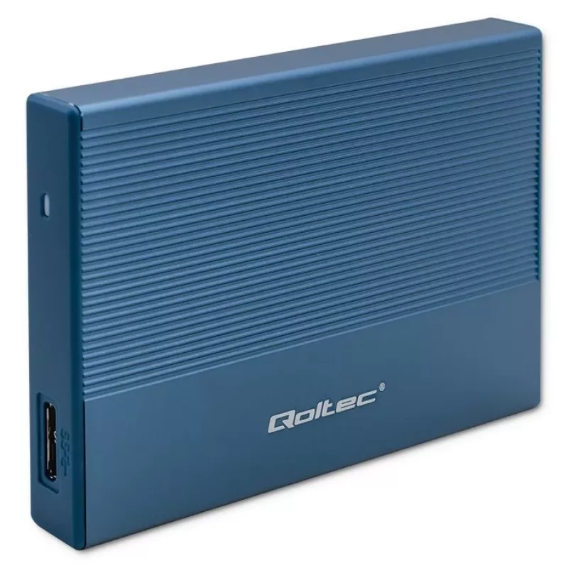 Carcasa externa para SSD/HDD de 2,5 pulgadas QOLTEC 52276 USB 3.0 SATA hasta 2 TB