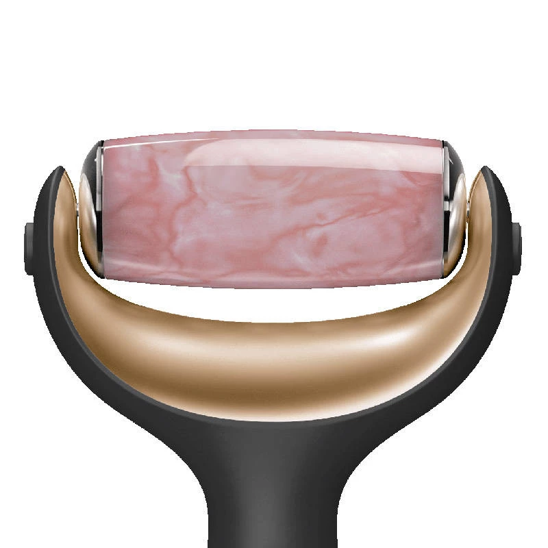 Geske GK000047PK01 Cabezal de rodillo facial y corporal cuarzo rosa