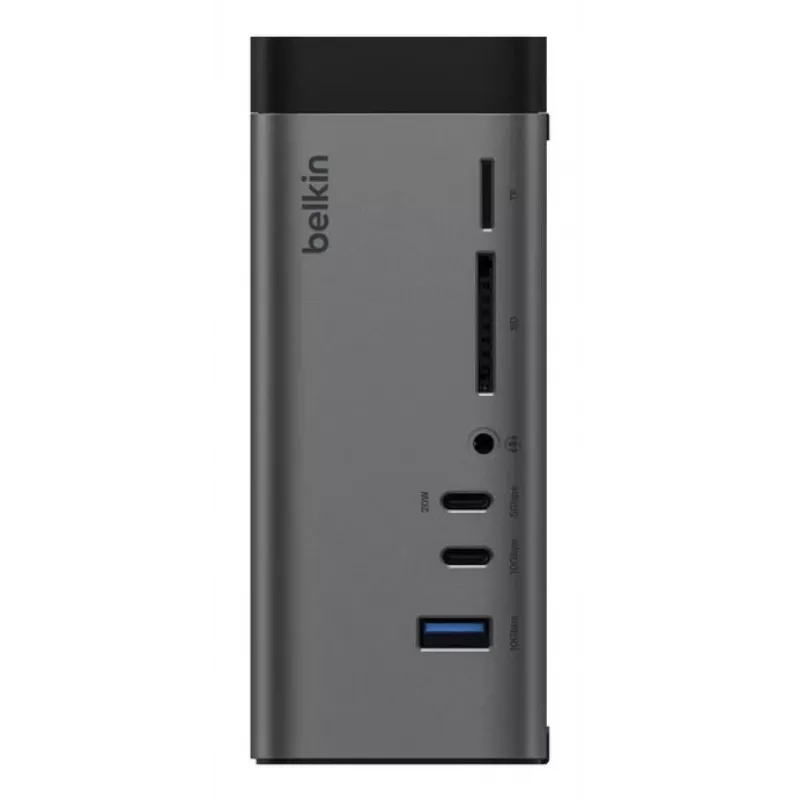 Hub Belkin Connect USB Type-C 10000 Mbit/s Gris