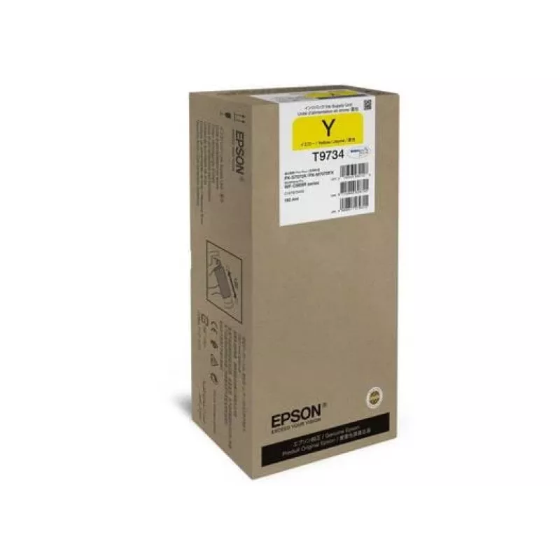 Cartucho de tinta Epson WF-C869R T97340N amarillo XL – original de alta autonomía (XL)