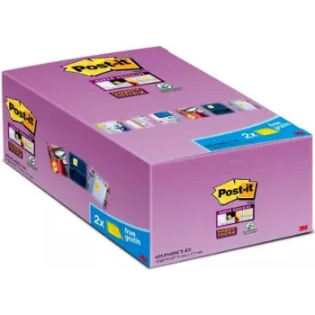 3M 65516SYP Notas adhesivas rectangulares amarillas 90 hojas (65516SYP)