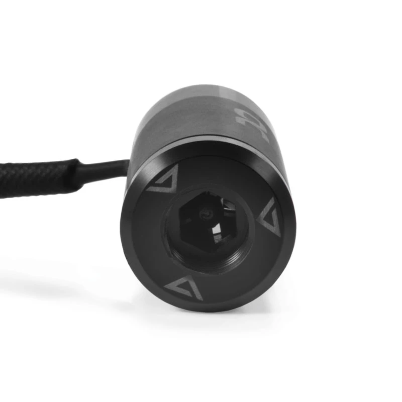 Indicador de caudal Alphacool 17558 acetal negro 58 mm