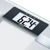 Báscula de baño electrónica Beurer BG 13 Square gris, transparente