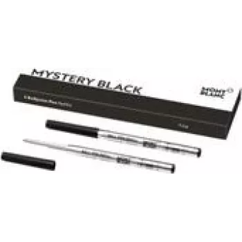 Recambio de bolígrafo Montblanc 128210 Fino Negro 2 uds.