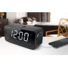 Radio despertador Muse M-192 CR — reloj digital, sintonizador FM, pantalla LED de 1,8