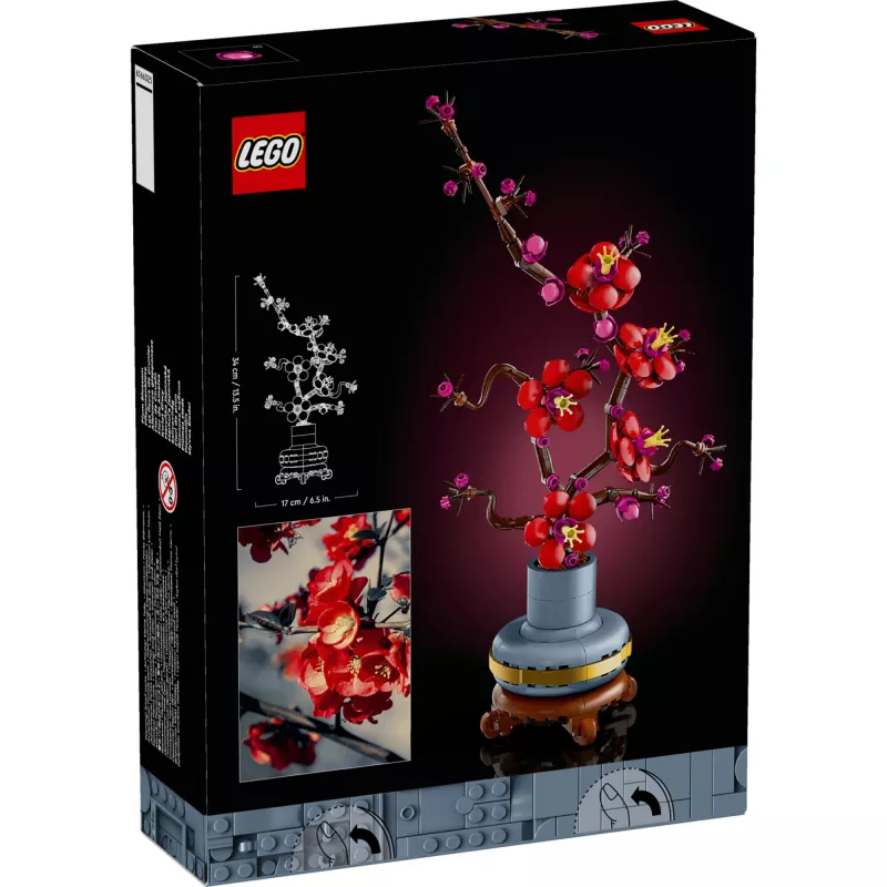 LEGO Icons set de decoración de flores de ciruelo 10369, multicolor