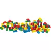 Eichhorn bloques de construcción de madera multicolor, juguete de construcción